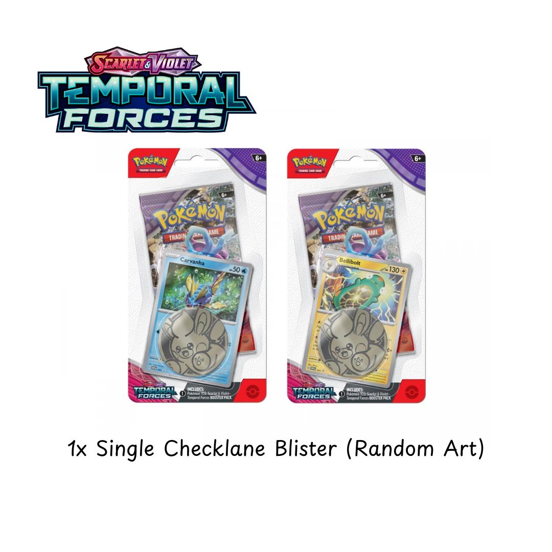 Pokémon TCG: Temporal Forces Checklane Blister image 0