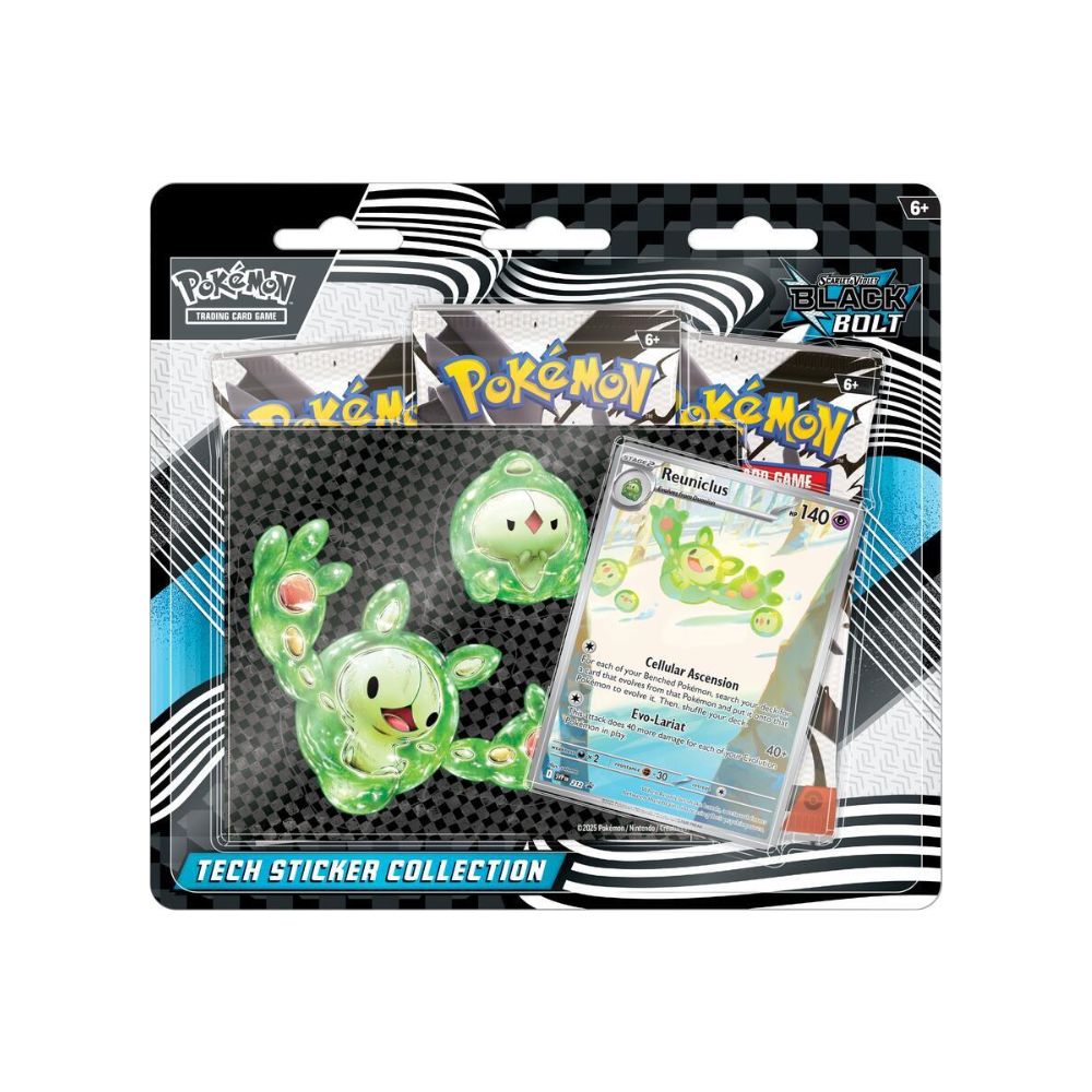 Pokémon TCG: Black Bolt Tech Sticker Collection