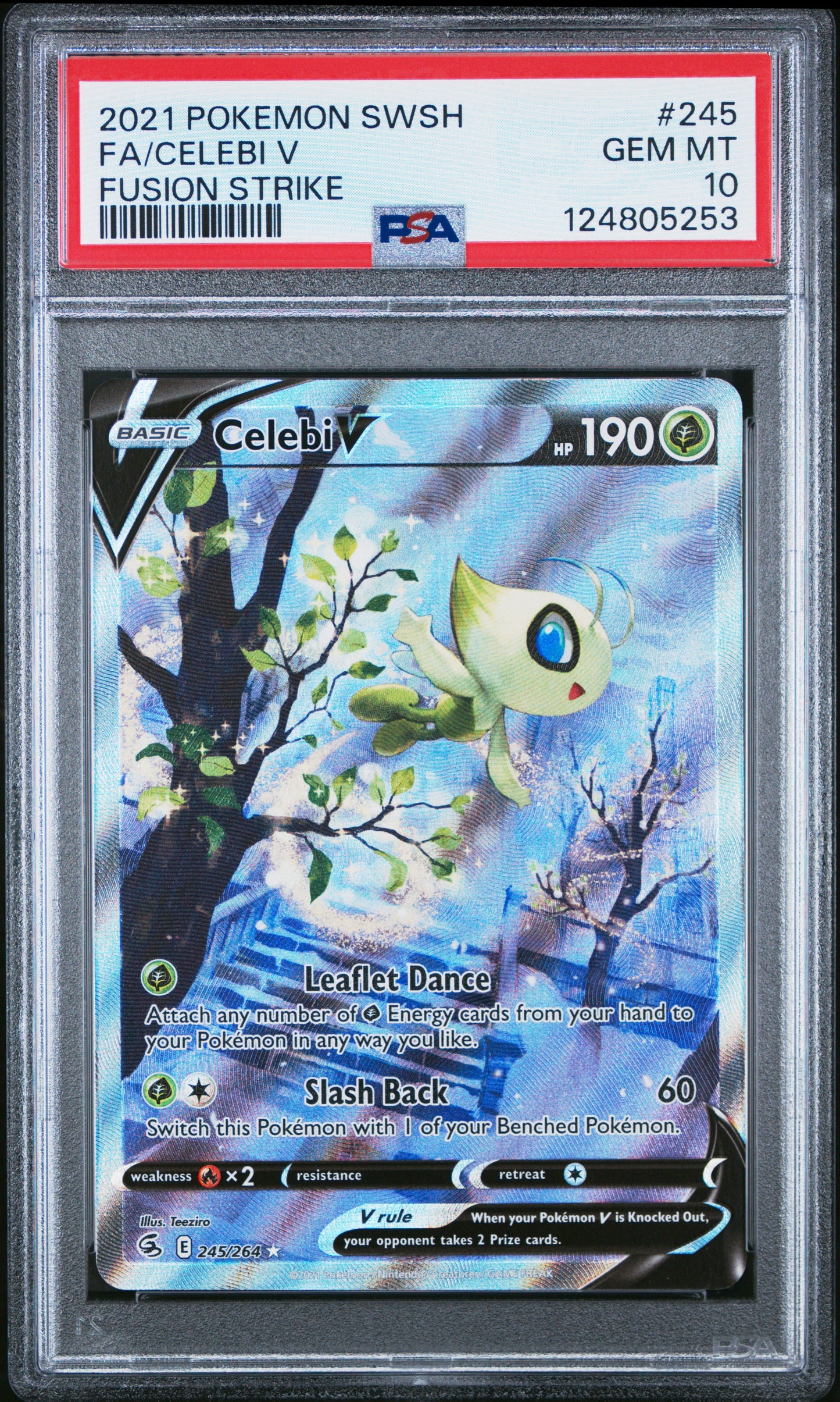 Celebi V #245 PSA10