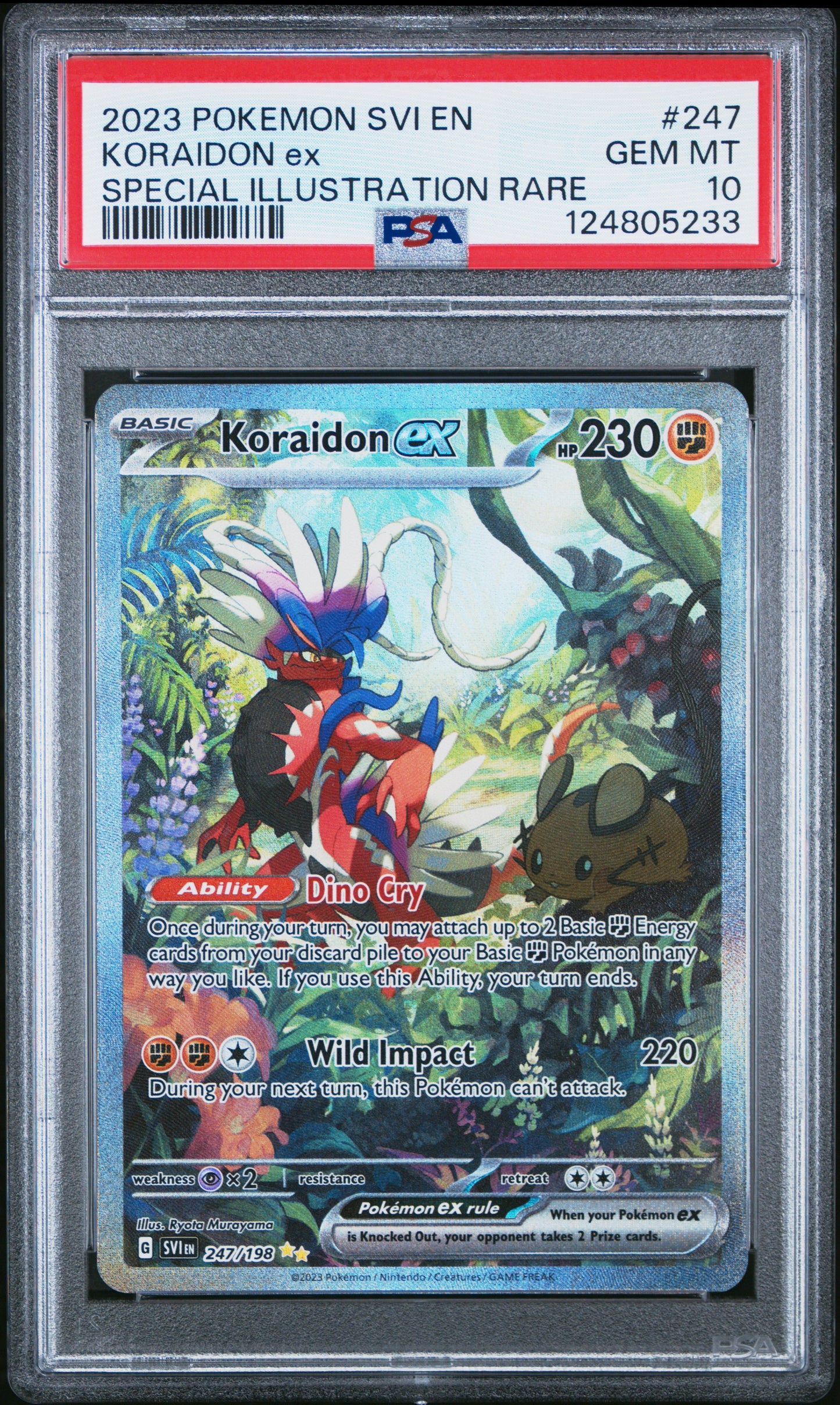 Koraidon Ex #247 PSA10