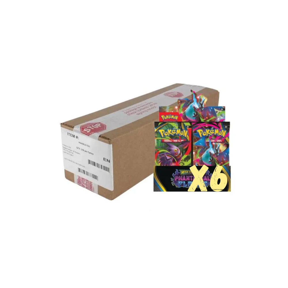 Pokémon TCG: Phantasmal Flames Booster Box (Sealed Case)