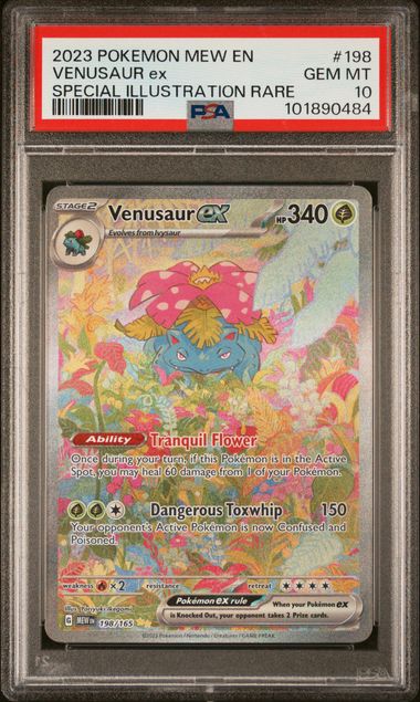 Venusaur ex #198 PSA10