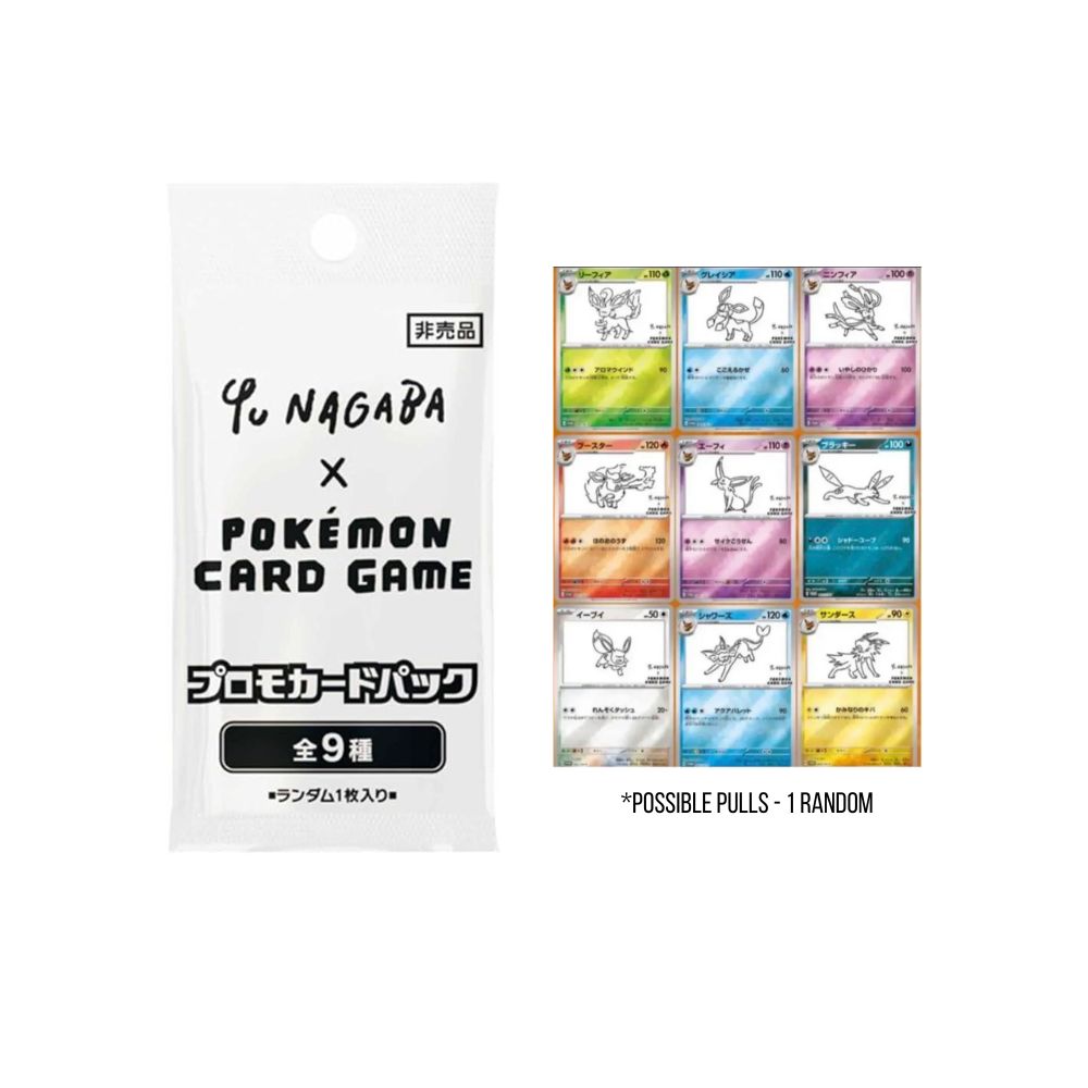 Pokémon TCG: Yu Nagaba x Pokemon - Eevee's Special Promo Pack