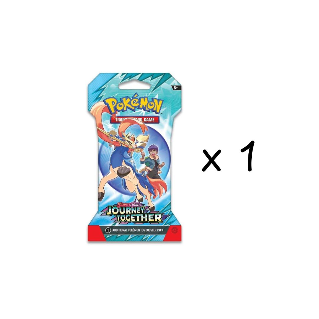 Pokémon TCG: Journey Together Sleeved Booster Pack [Random Art] image 0