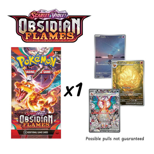 Pokémon TCG: Obsidian Flames Booster Pack image 0