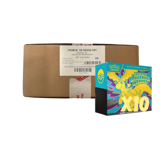 Pokémon TCG: Ascended Heroes Elite Trainer Box (Sealed Case)
