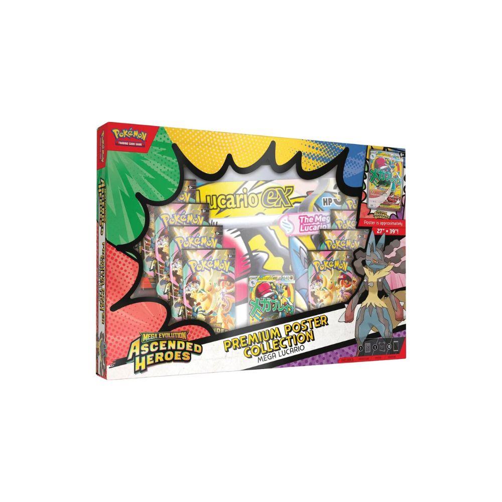 Ascended Heroes Poster Collection (Lucario or Gardevoir Random)