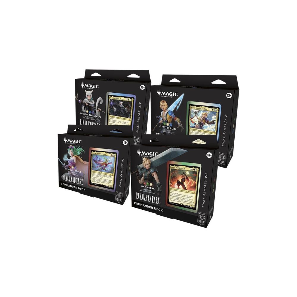 MTG: Final Fantasy - Commander Deck Display