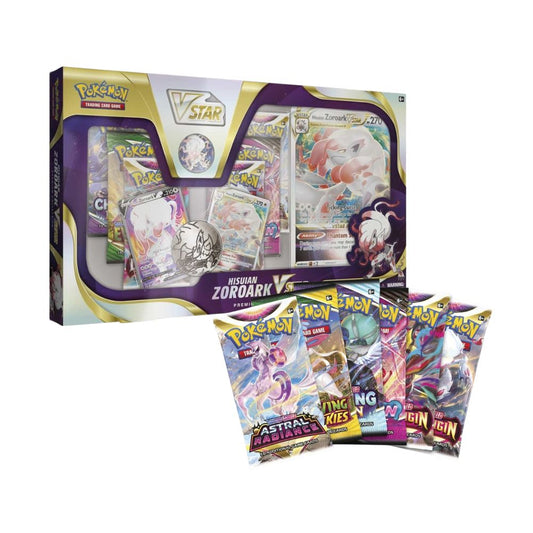 Pokémon TCG: Hisuian Zoroark V Star Premium Collection