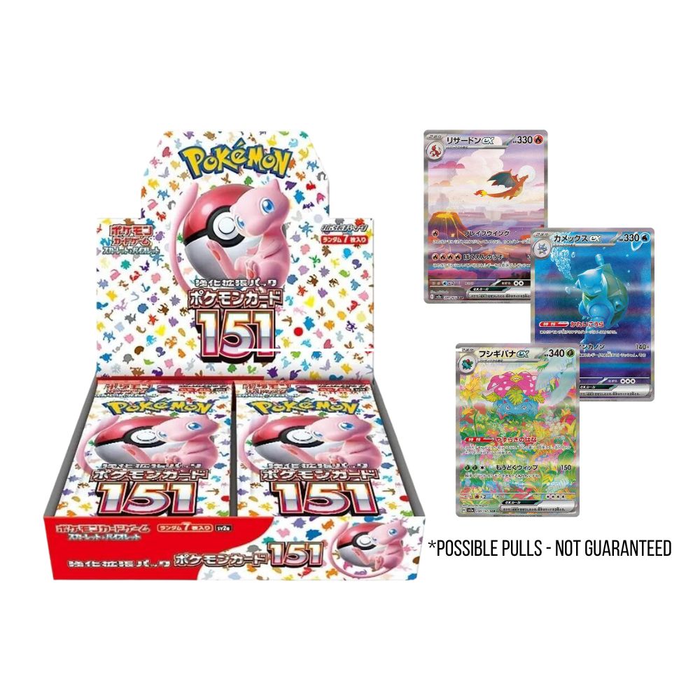 Pokémon TCG: Japanese 151 Booster Box