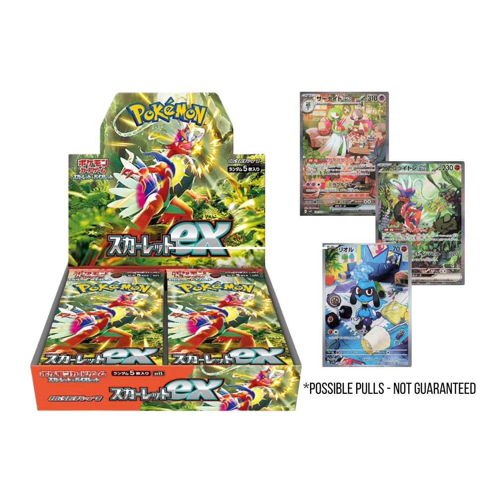 Pokémon TCG:  Scarlet EX Booster Box
